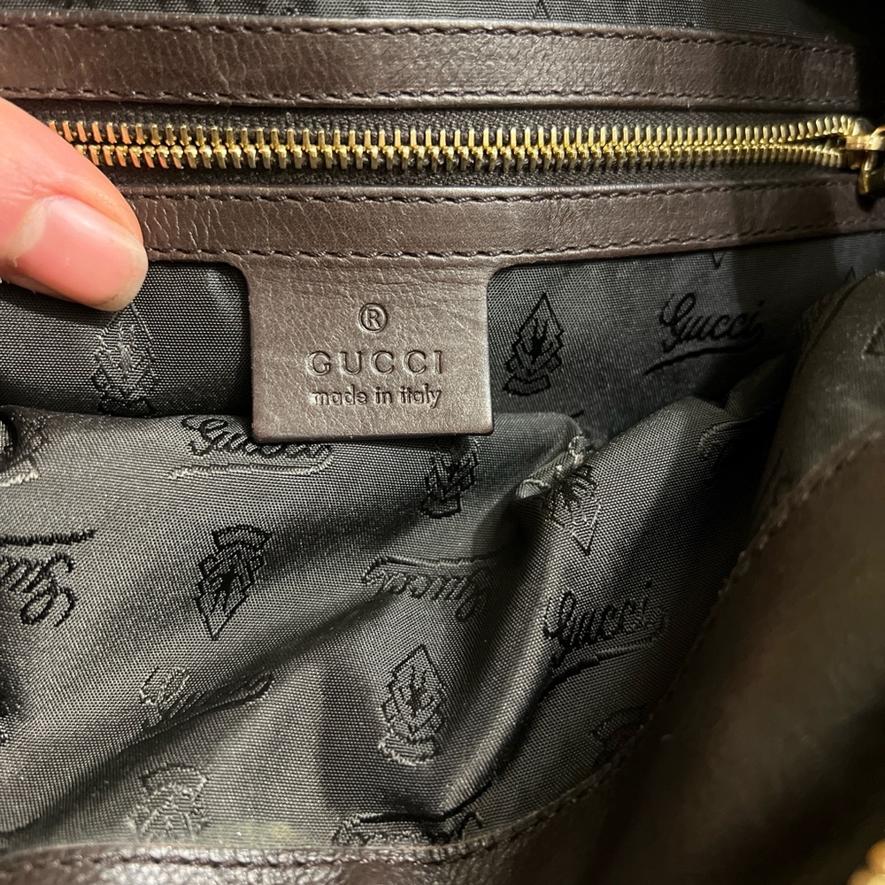 Gucci Hysteria Python Large Tote - image 3